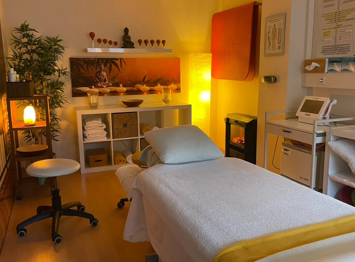Behandlungsraum der Naturheilpraxis SüdWest